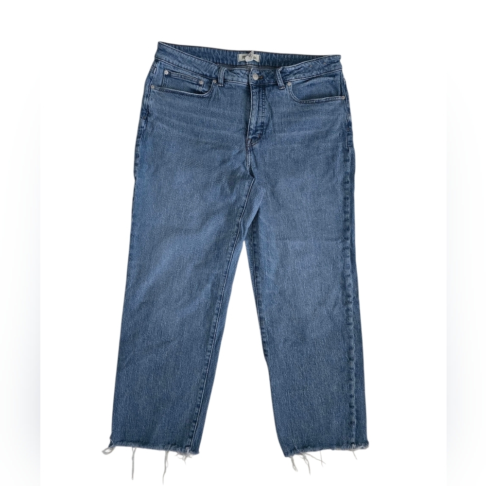 Madewell 90's Plus Curvy Size 16W Straight Leg  Blue Women's Jeans
